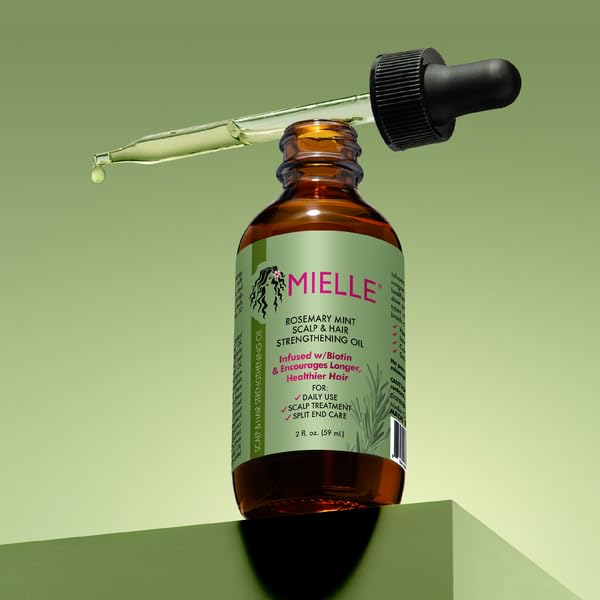 mielle organic rosemary mint scalp & hair strengthening oil
