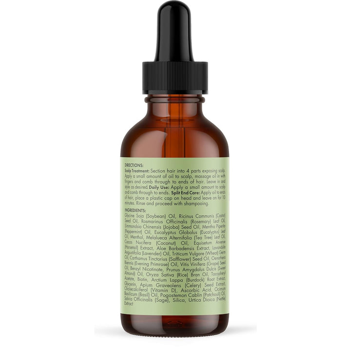 mielle organic rosemary mint scalp & hair strengthening oil