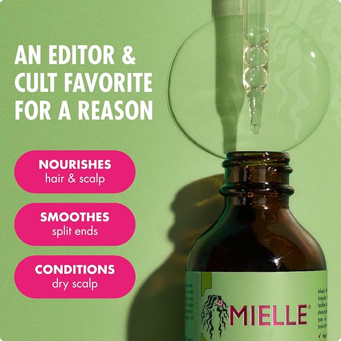 mielle organic rosemary mint scalp & hair strengthening oil