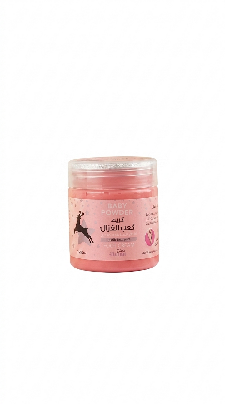 Baby powder Foot Cream