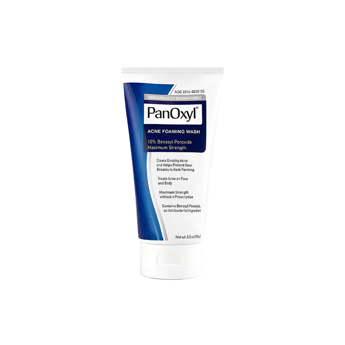 PanOxyl Acne Foaming Wash, Benzoyl Peroxide 10% Maximum Strength